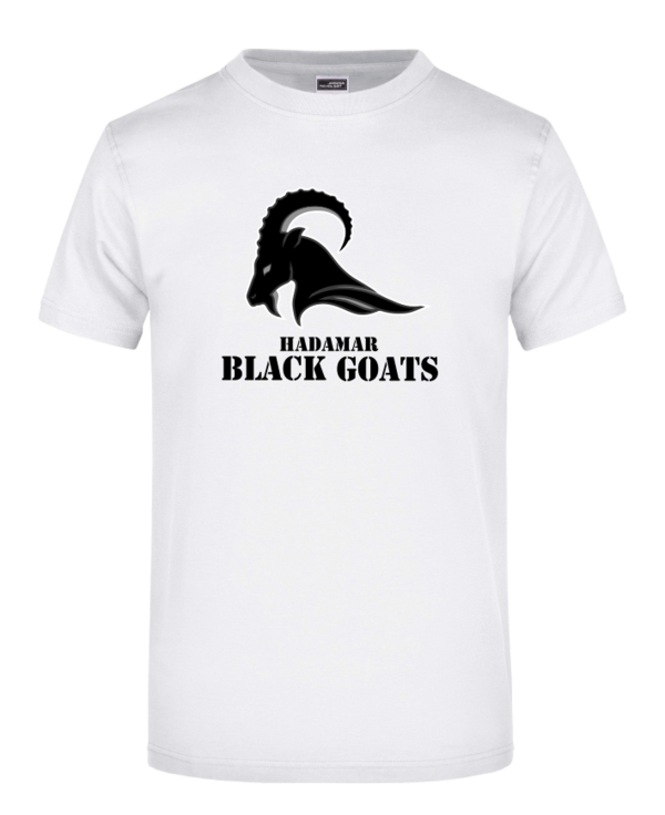 T-Shirt weiß HADAMAR BLACK GOATS